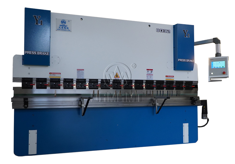 Hydraulic plate bending machine